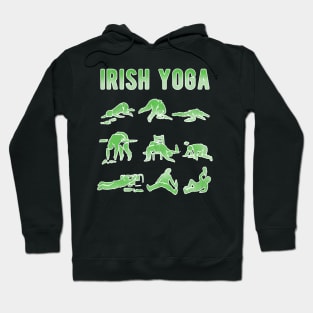 Irish Yoga for a Festive Fan Hoodie